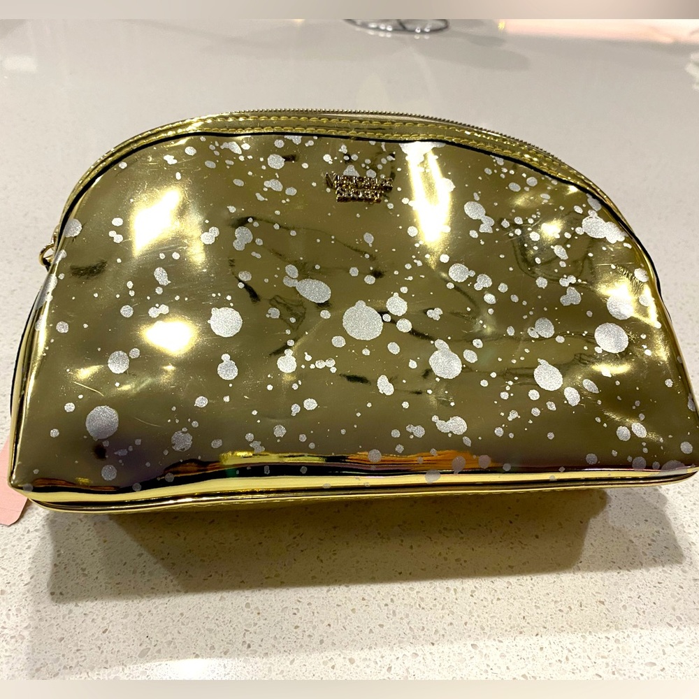 Victoria’s Secret Gold and White color bag. NWT